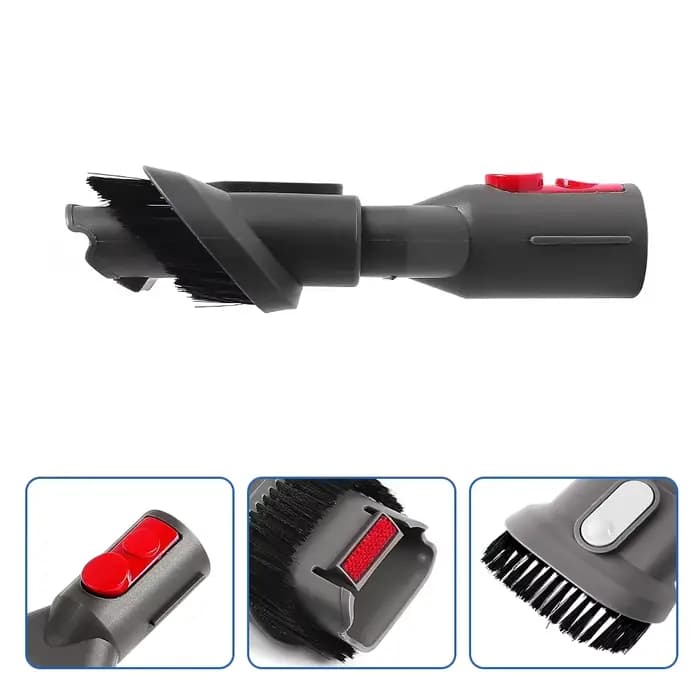 Brosse à tête d'aspiration 2 en 1 pour aspirateur Dyson V7 V8 V10 V11 V15