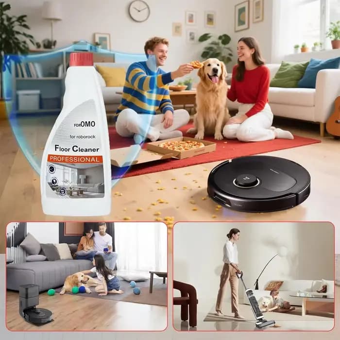 Solution de nettoyage des sols compatible avec tous les robots laveurs Roborock séries S7