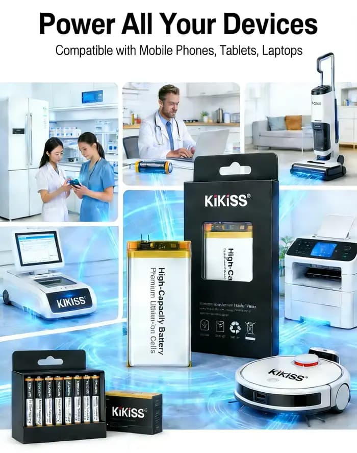 Batterie de rechange fiable pour aspirateur robot Ecovacs T8 T5neo T5fun N5 2600mAh 2lines