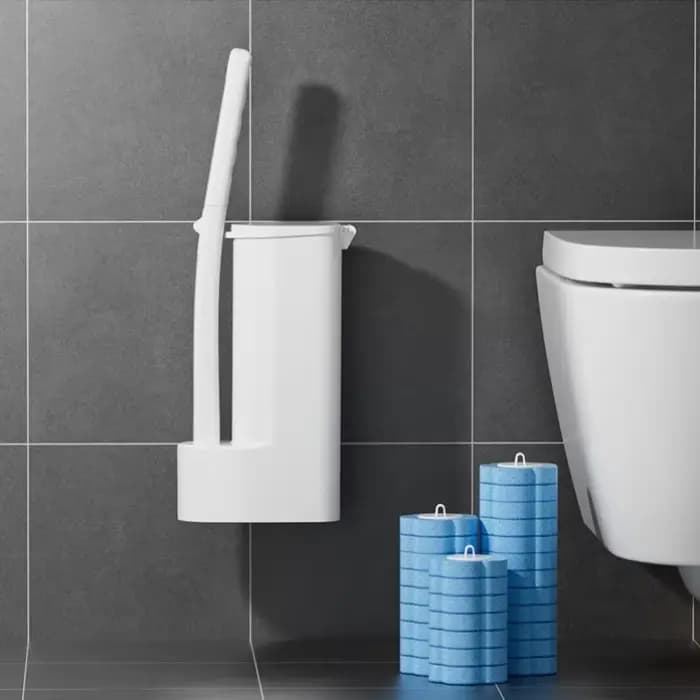 Brosse de nettoyage jetable pour toilettes et salle de bain