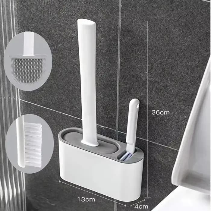 Brosse de toilette sans angles morts