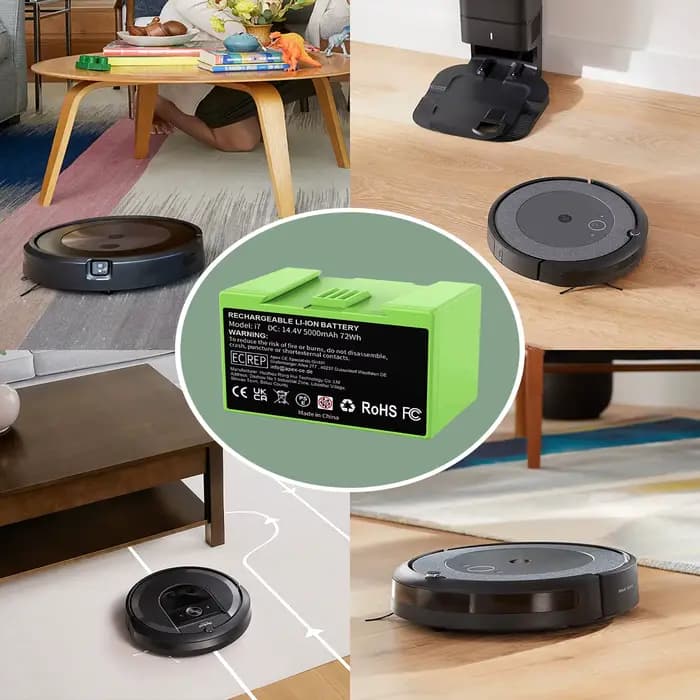 Batterie de rechange aste pour aspirateur iRobot Roomba i7