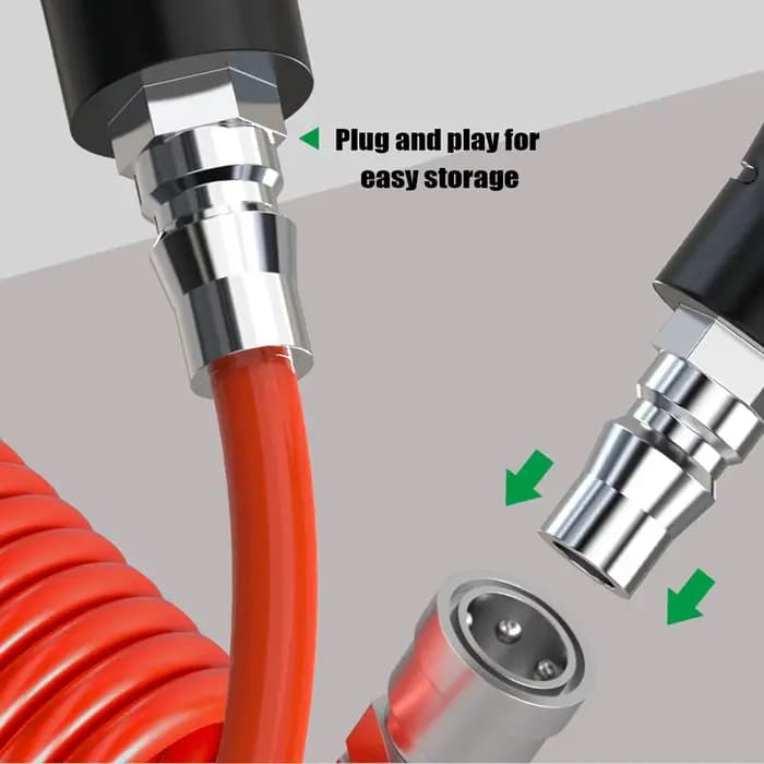 Pistolet de nettoyage et souffleur d'air 2-en-1 pour compresseur