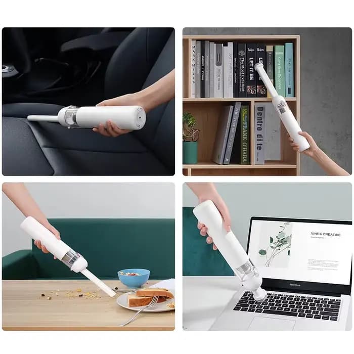 Aspirateur à main MIJIA portable 13000Pa 2 vitesses sans fil multifonctionnel avec double filtre pour la maison et la voiture NOUVEAU