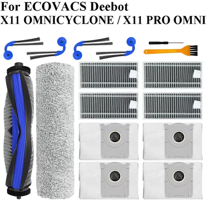 Accessoires pour aspirateur Robot Ecovacs X11 Pro Omni / X11 OMNICYCLONE
