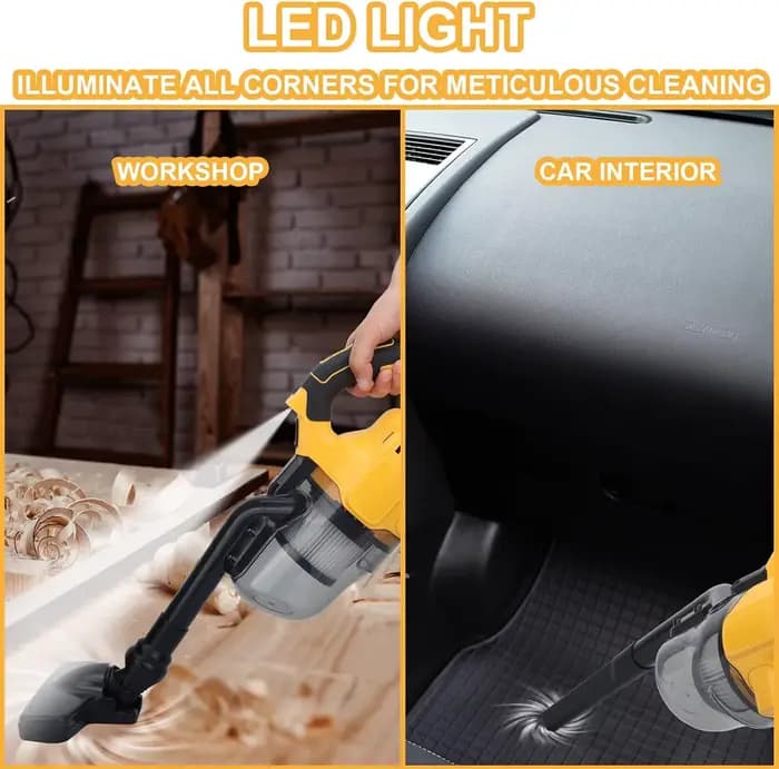 Aspirateur à main sans fil 5 en 1 pour batterie Makita 18V