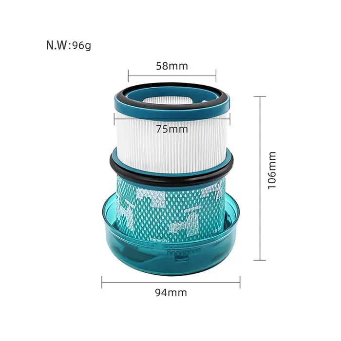 Pièces et accessoires de filtre pour aspirateur Dyson V16 Piston Animal