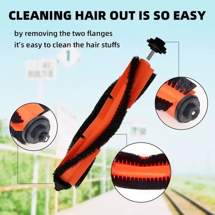 Convient pour Rowenta x-plorer série 95 soins totaux/Animal/RR7947WH/RR7975WH Robot aspirateurs partie brosse latérale principale filtre Hepa vadrouille
