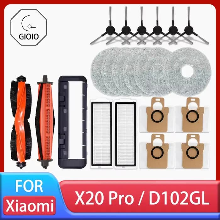 Pièces et accessoires pour aspirateur Robot Xiaomi X20 Pro / D102GL
