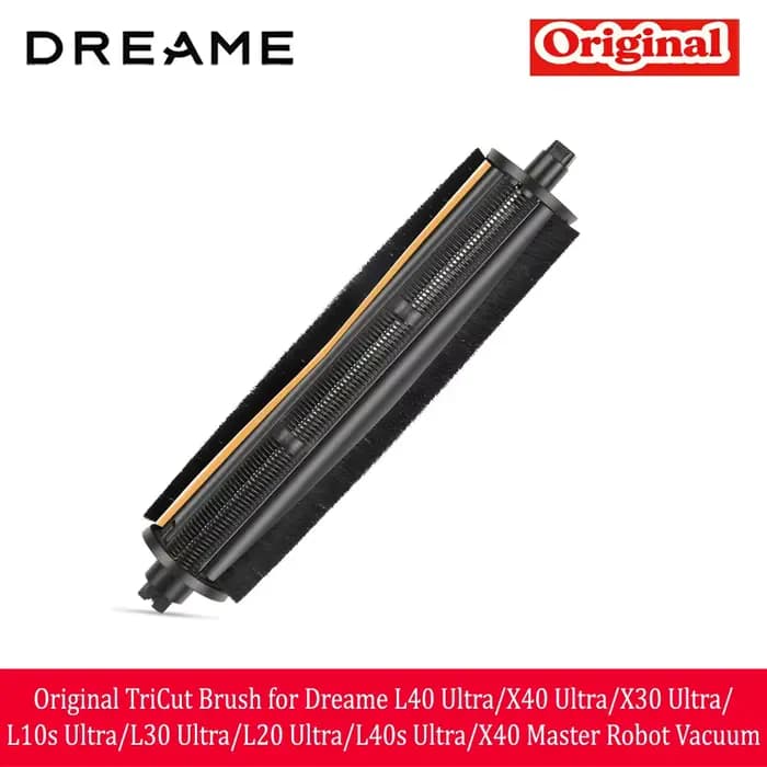 Brosse TriCut originale pour aspirateur robot Dreame L40 Ultra/X40 Ultra/X30 Ultra/L10s Ultra/L30 Ultra/L20 Ultra/L40s