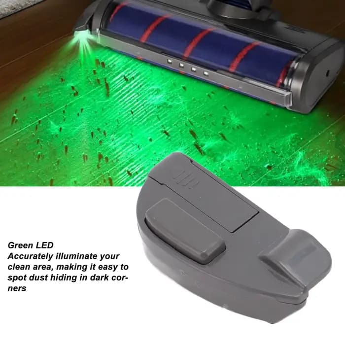 Aspirateur affichage de la poussière lampe à LED révéler