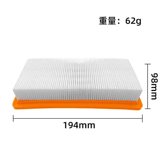 Filtre de Protection de moteur de rechange pour aspirateur Kärcher DS 6 Premium / BR 45/22 C Bp Pack / DS 5600 / Puzzi