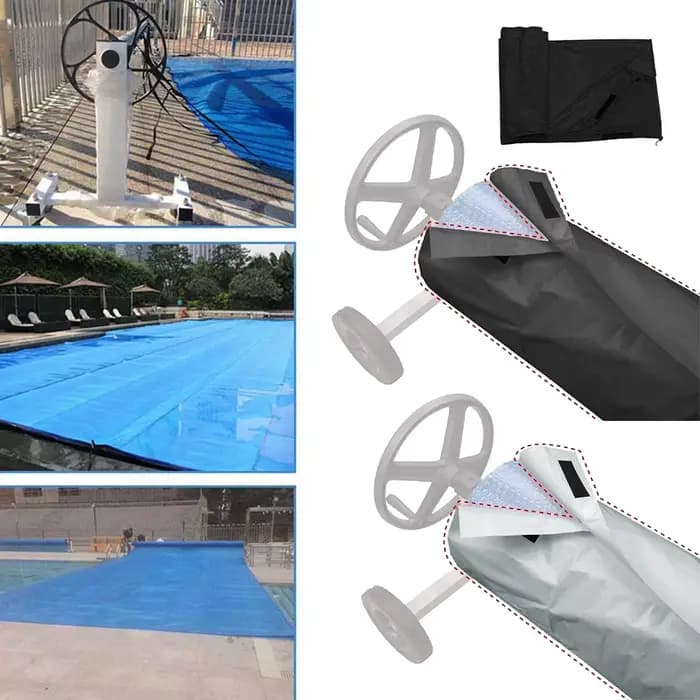 Couverture de piscine extérieure imperméable anti-UV