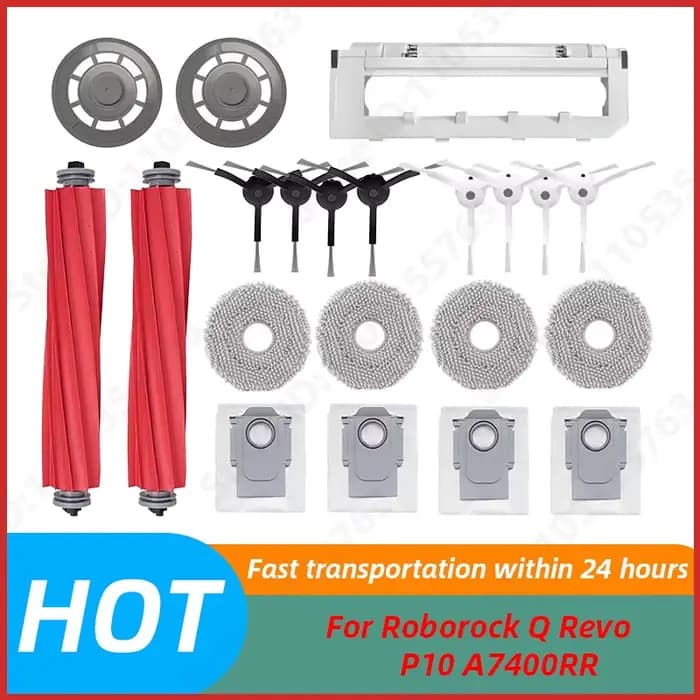 Accessoires pour aspirateur robot Roborock Q Revo / P10 A7400RR : brosse principale