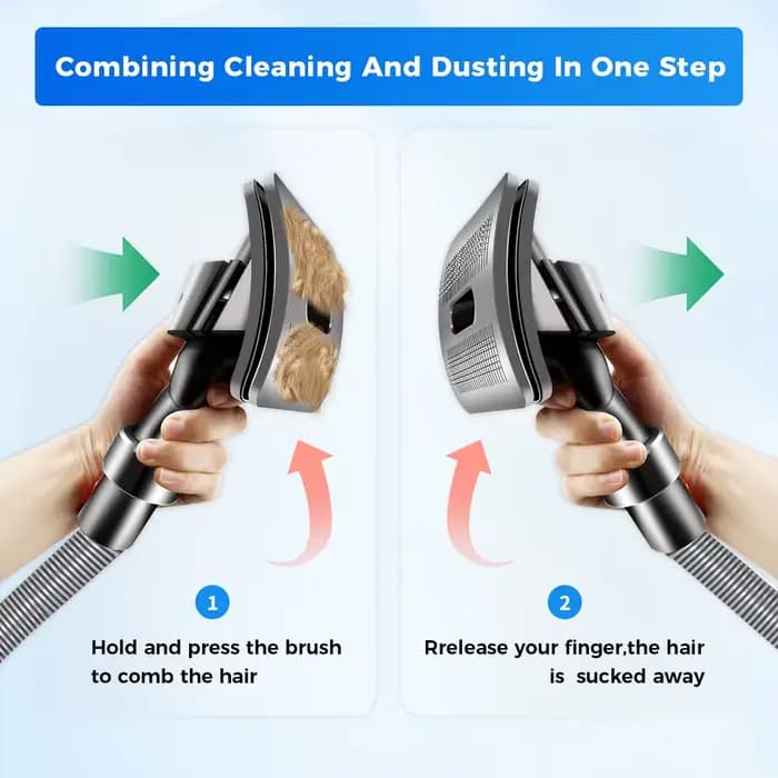 Brosse à poils pour animaux de compagnie pour aspirateur Dyson V7 V8 V10 V11 V12 V15