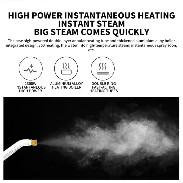 Original Deerma DEM-ZQ610 Machine de nettoyage à vapeur multifonction vadrouille
