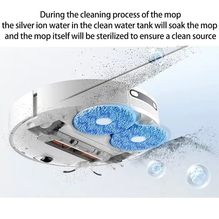 Pour Dreame X10 S10 W10S S20 X20 L10s Ultra/L10 Ultra aspirateur stérilisateur à ions d'argent