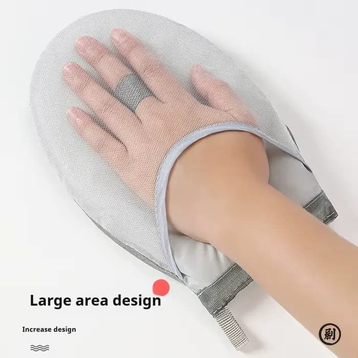 Planche à repasser compacte et portable – Tapis de repassage en tissu avec gant anti-brûlure