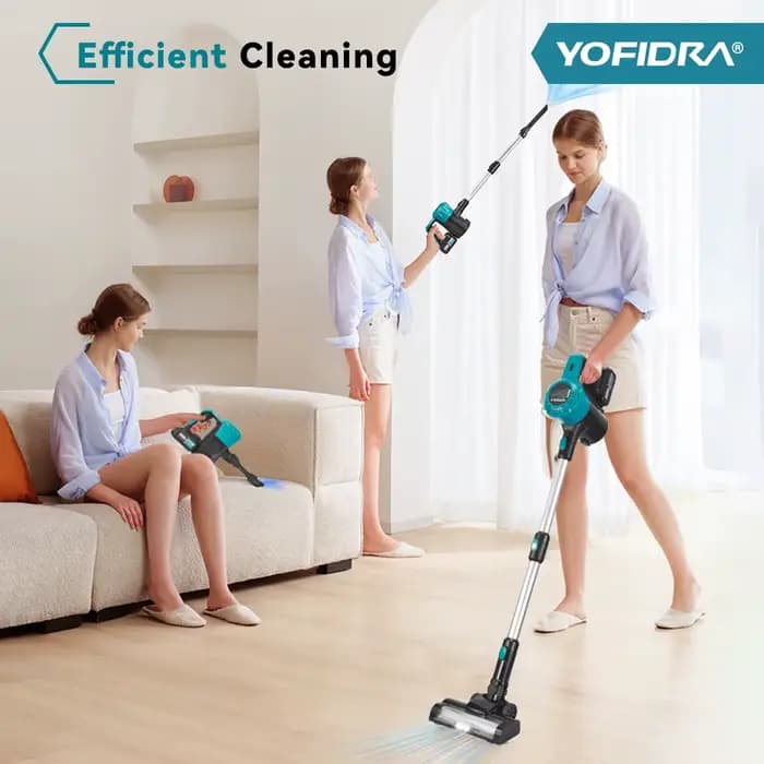 YOFIDRA 1800W aspirateur sans brosse 30KPa 1.5L Portable puissant aspiration outils de nettoyage ménager pour Makita 18V batterie broche