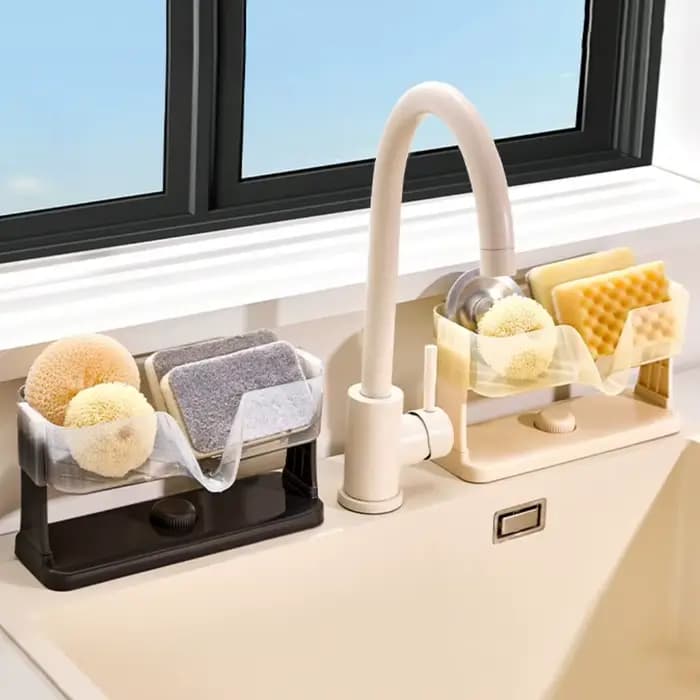 Support de rangement pour évier de cuisine à ventouse