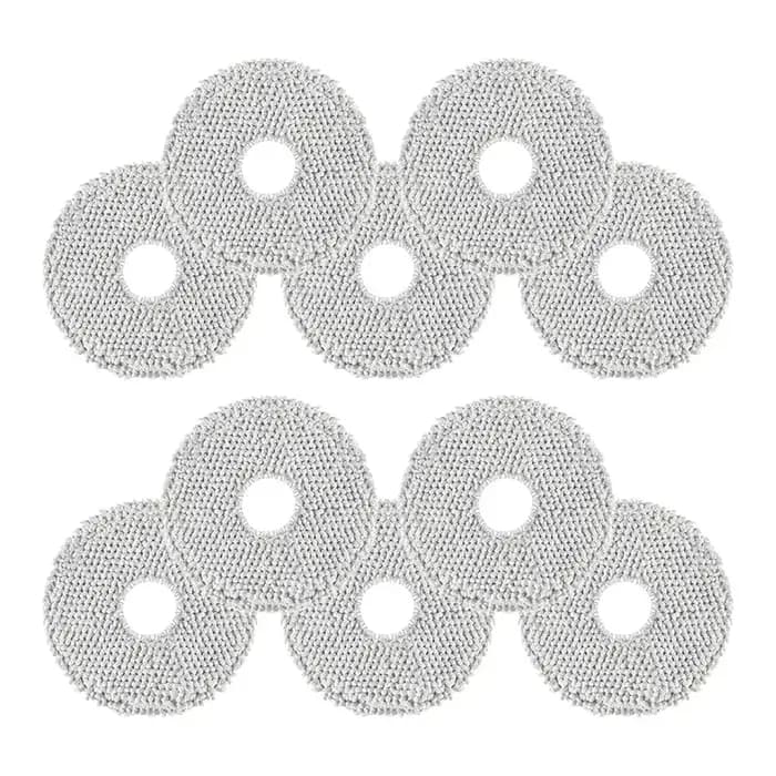 Lot de 10 serpillières lavables pour robot aspirateur