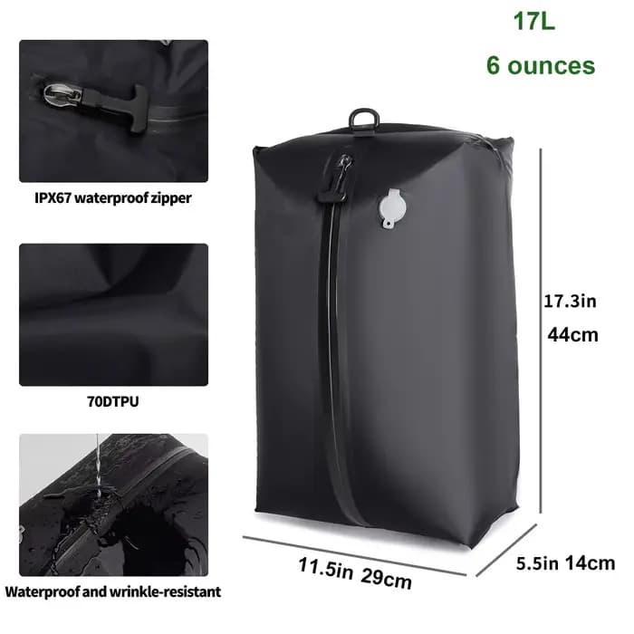 Sac sous vide de voyage 17L 28L 35L
