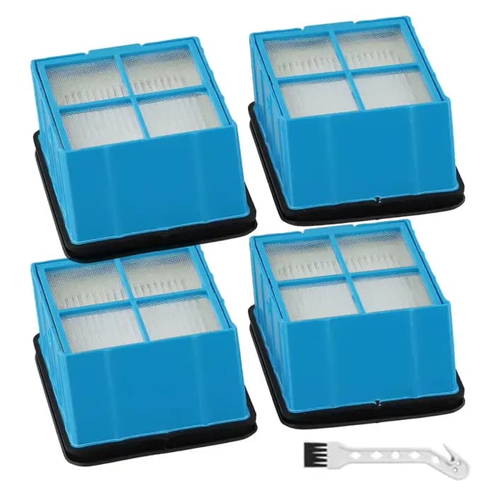 4 pièces filtres pour Bissell pour CrossWave pour OmniForce Edge 3999N/4000N/4017N/4076 épurateur de sol rouleau brosse
