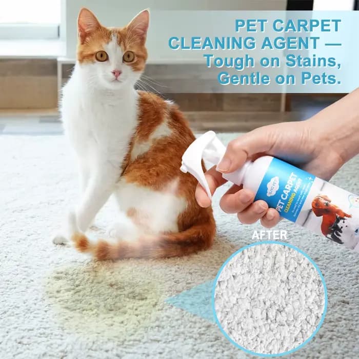 Nettoyant enzymatique pour tapis d'animaux