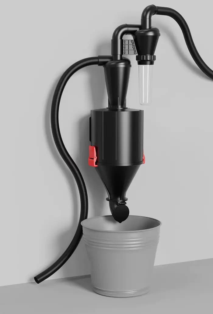 Mathiateur Imagone Multifonction 2 en 1, Aspirateur Mural et à Roues, pour Utilisation Flexible, Collecteur de Poussière Industriel