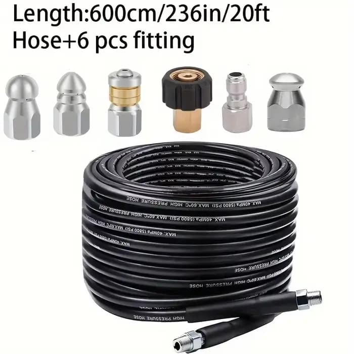 Kit de nettoyage de canalisations 5800PSI