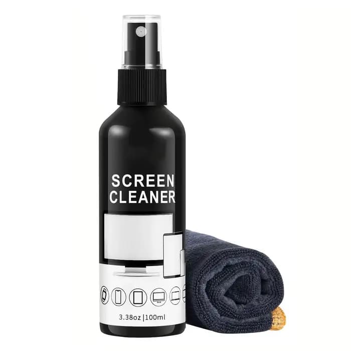 Kit de pulvérisation de nettoyant pour écran