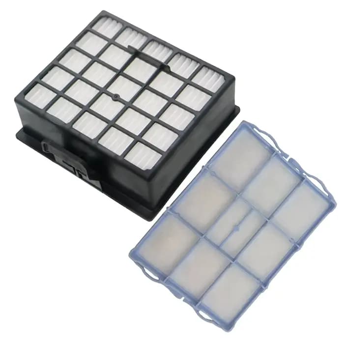Pièces d'aspirateur (filtre moteur + filtre HEPA)