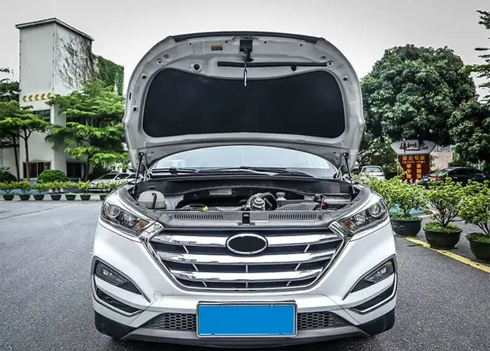 Accessoires de voiture pour Hyundai Tucson 2016 – 2020, barres de capot de moteur avant en acier, Supports de levage, amortisseurs à ressort à gaz, tige hydraulique