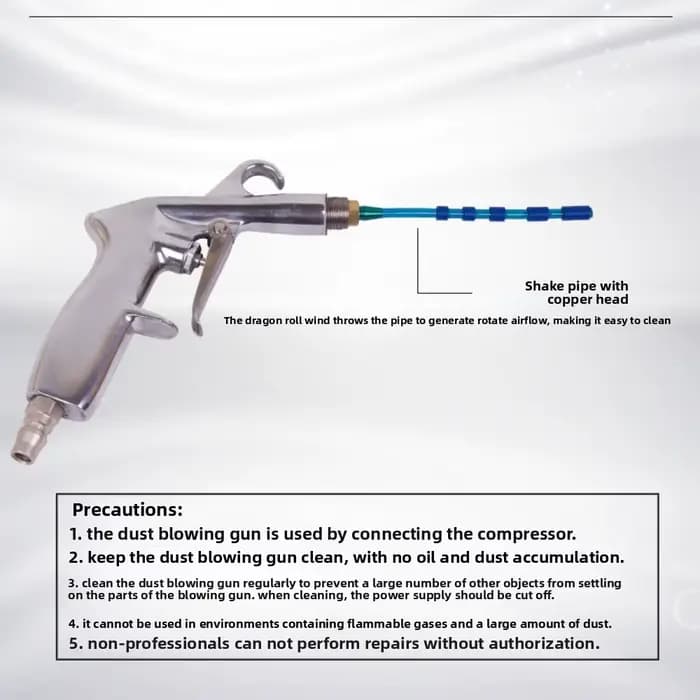 Tornado – pistolet de nettoyage à sec