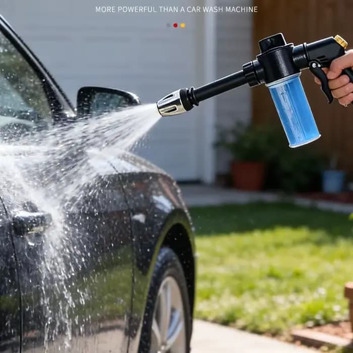 Obtenez une propreté impeccable avec une buse de jardin haute pression pour voitures et camping-cars