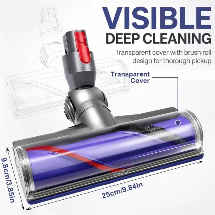 Tête de brosse à entraînement direct pour aspirateur Dyson V7 V8 V10 V11 V15