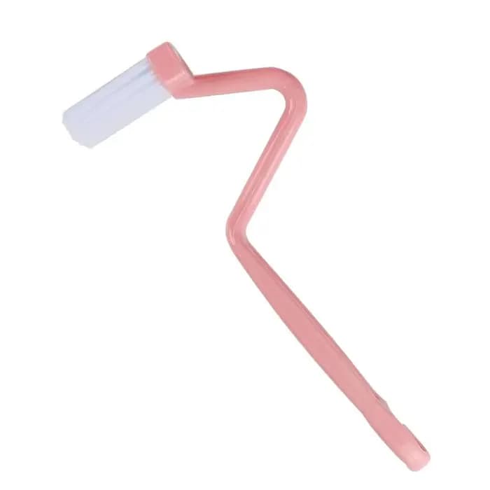 Brosse de nettoyage de toilettes en forme de S