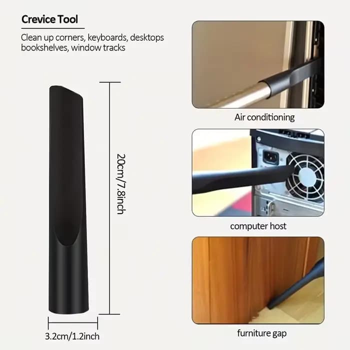 Brosse de nettoyage multifonctionnelle pour aspirateur domestique