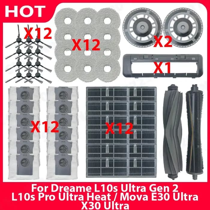 Pièces détachées pour aspirateur Dreame L10s Ultra Gen 2
