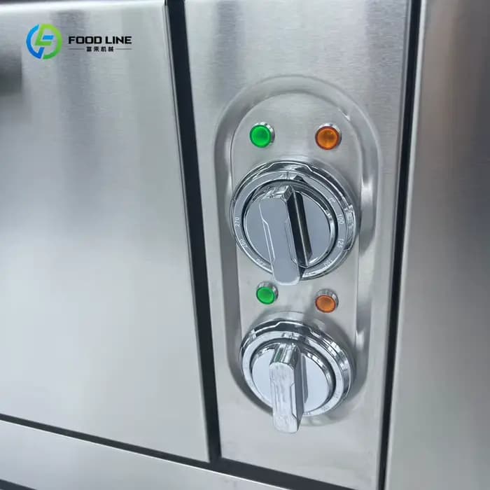 Machine de cuisson électrique pour frire, pour friteuse commerciale, cuisine commerciale, cuisinière à 6 brûleurs en acier inoxydable