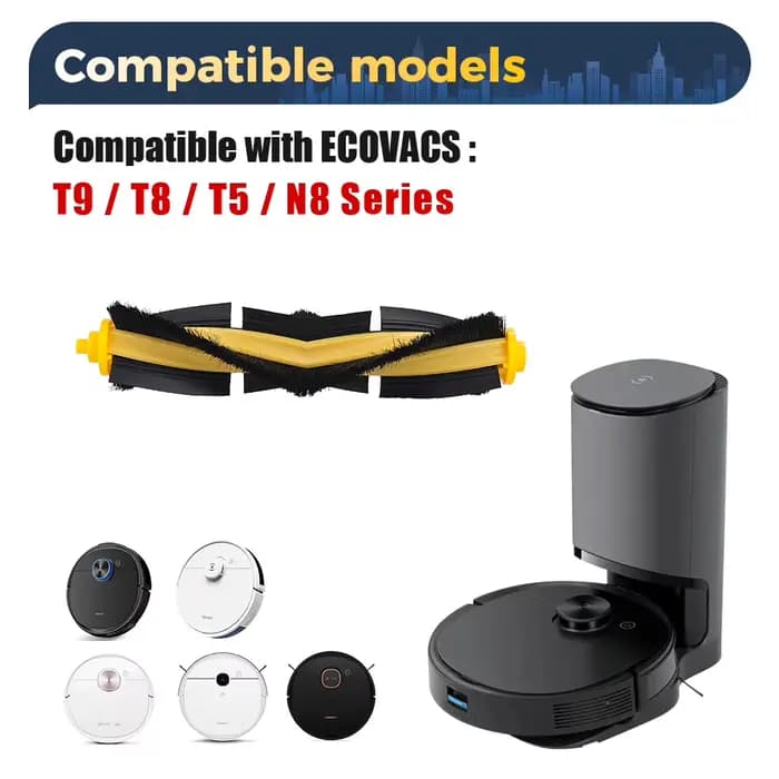 Accessoires de brosse principale pour Ecovacs OZMO 920 950 T5 T8 T8 Max T8 AIVI T9 N7 N8 Pro Yeedi 2 Hybrid
