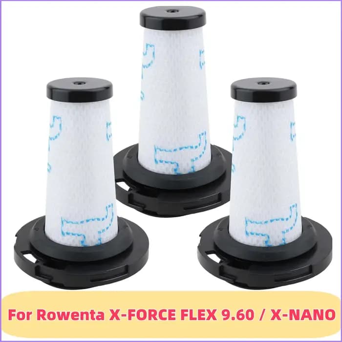Pré-filtre réutilisable pour Rowenta x-force Flex 9.60 Aqua Allergy Animal/x-nano