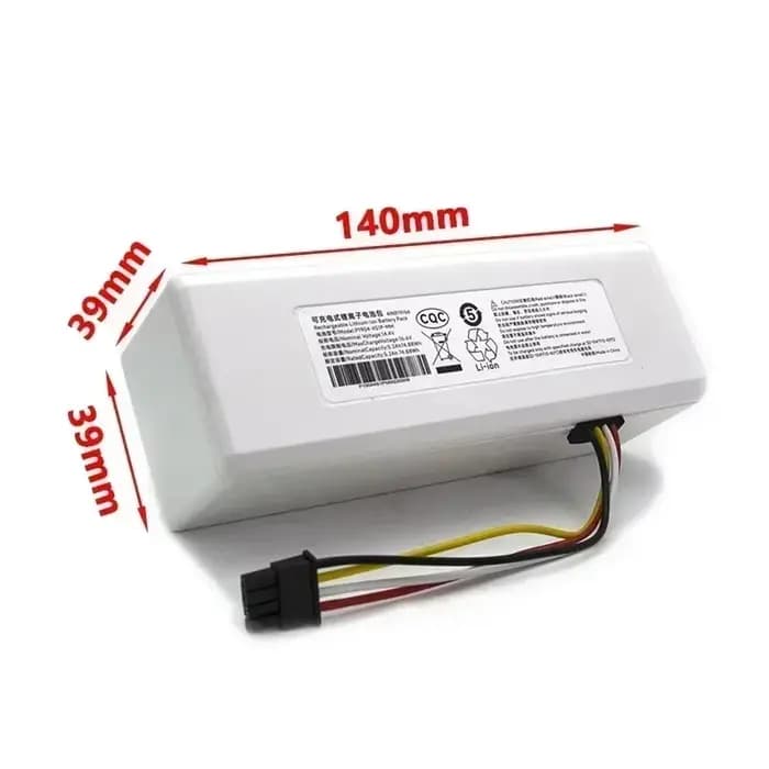 Pour Xiaomi Robot batterie 1C P1904-4S1P-MM Mijia Mi aspirateur balayage vadrouille Robot batterie de remplacement 12800mAh
