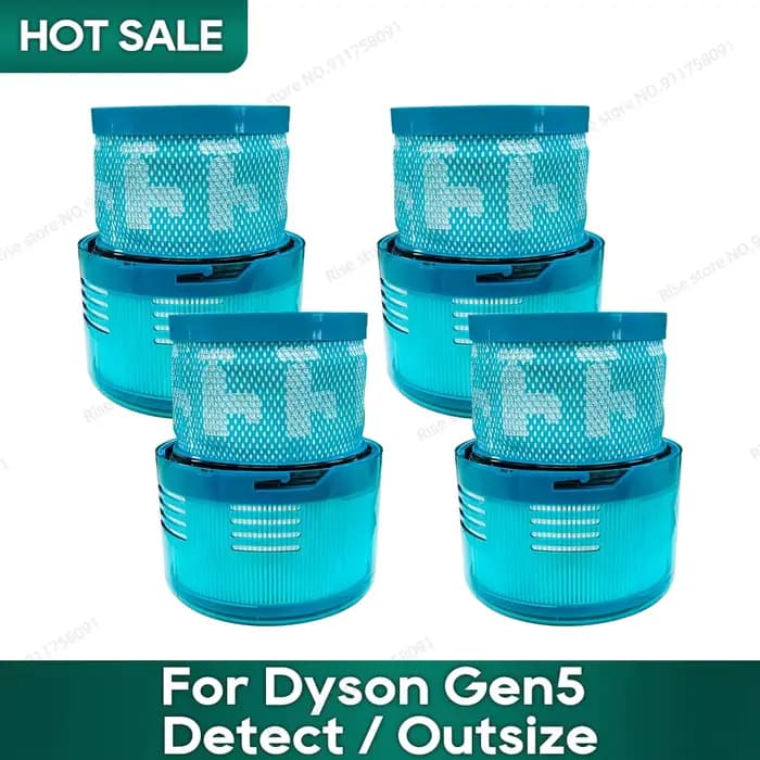 Compatible avec le filtre arrière d'accessoires de détection/sortie Dyson Gen5