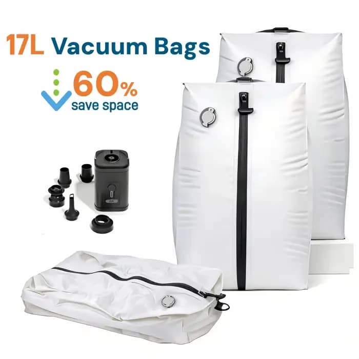 Sac de compression de voyage avec pompe à air