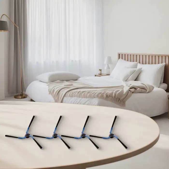 Nettoyage efficace avec 4 brosses latérales compatibles avec Samsung pour les modèles Navibot comme SR8750 SR8855 VR10F71