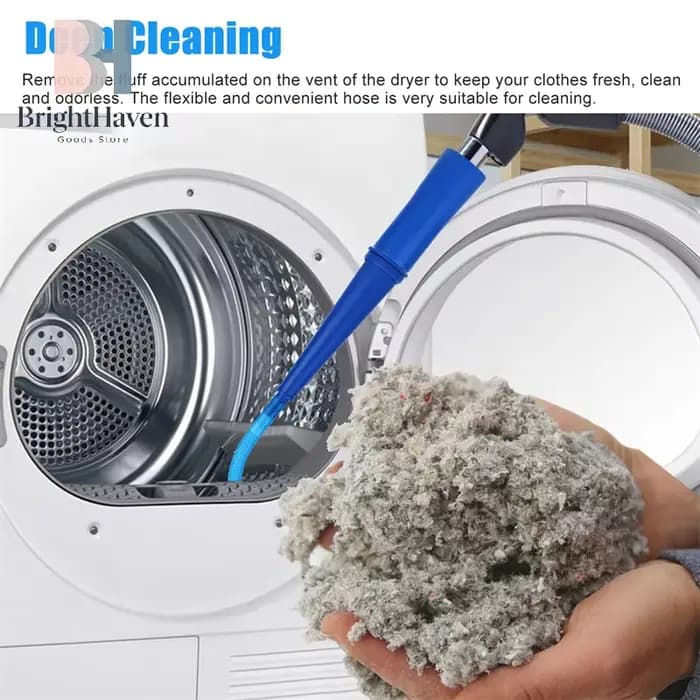 Kit de nettoyage de conduit de sèche-linge 1 pièce