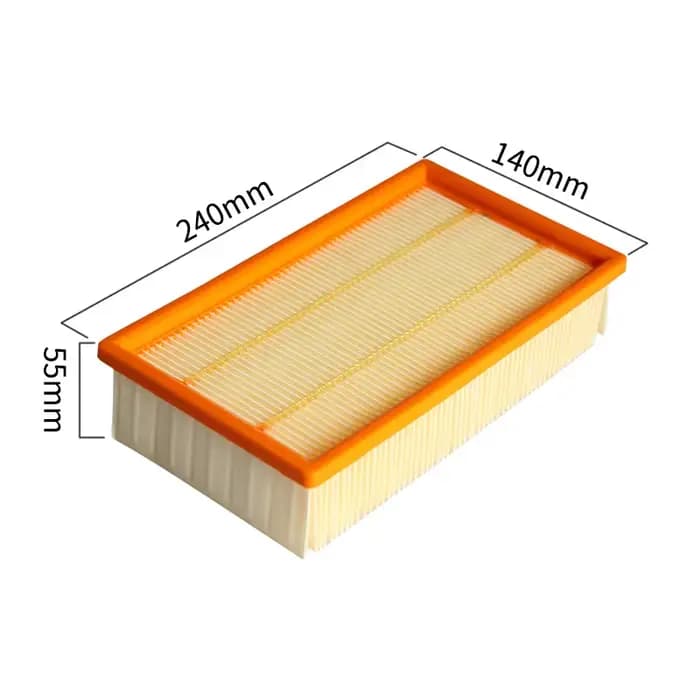 Kits de remplacement de filtre HEPA pour aspirateur Karcher NT25 NT35 NT360 NT45/1 NT55/1 NT361 NT561 NT611