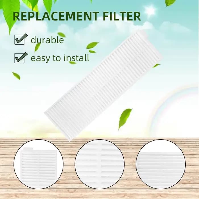 Convient pour Rowenta x-plorer série 95 soins totaux/Animal/RR7947WH/RR7975WH Robot aspirateurs partie brosse latérale principale filtre Hepa vadrouille