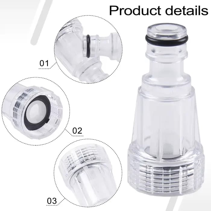 5 pièces voiture propre Machine filtre à eau 175 PSI nettoyeur haute pression connexion pour Karcher série K2-K7